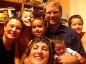 First family blog selfie